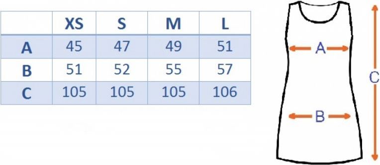 Těhotenské  a kojící šaty palma - černé - XS / XS (32-34) - obrázek 5