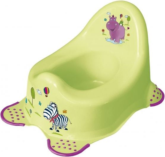 Keeeper Nočník Hippo s protiskluzem - limetka - obrázek 1