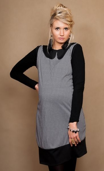 Těhotenské šaty/tunika Coral Pepi - L/XL - obrázek 4