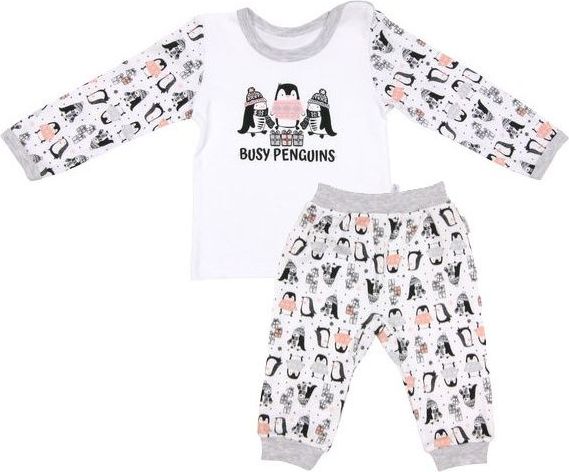 Bavlněné pyžamko Penguin - 80 (9-12m) - obrázek 1