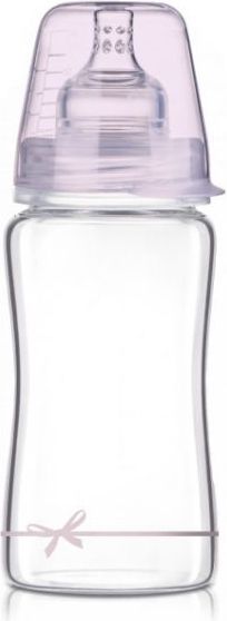 LOVI Lahev LOVI skleněná 250 ml BABY SHOWER holka - obrázek 1