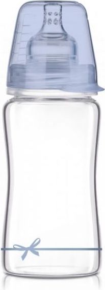 LOVI Lahev LOVI skleněná 250 ml BABY SHOWER kluk - obrázek 1