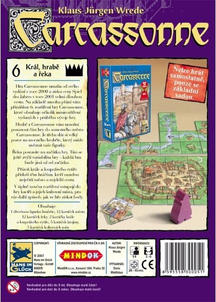 Carcassonne 6: Král, Hrabě a řeka (starší verze) - obrázek 2