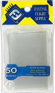 Obaly na karty Mini American Board Game Sleeves - obrázek 1