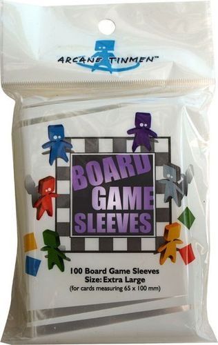 Board Games Sleeves - 100 Extra Large 65x100mm - obrázek 1