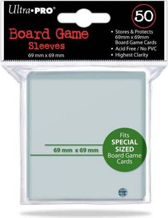 Ultra PRO 50 Board Game Sleeves 69x69mm - obrázek 1