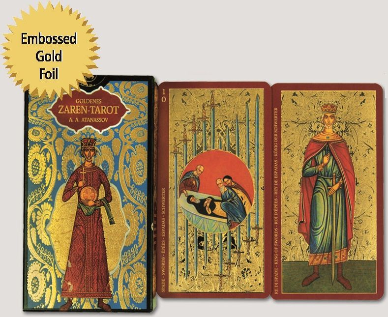 Piatnik Goldenes Zaren Tarot - obrázek 1