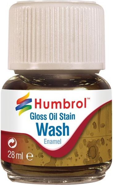 Humbrol Wash Enamel - Oil Stain - efekt olejových skvrn - obrázek 1