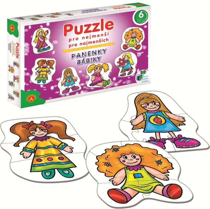 Puzzle pro nejmenší - Panenky - obrázek 1