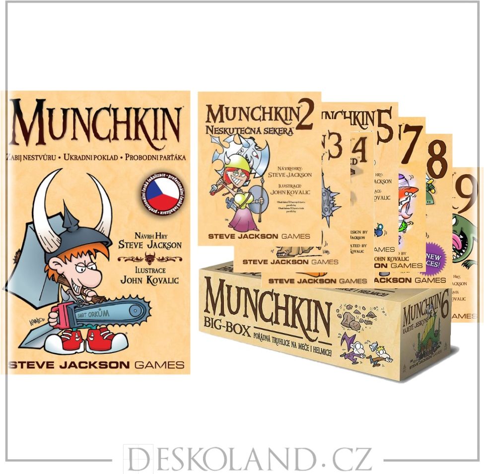 Munchkin - kompletní sada - obrázek 1