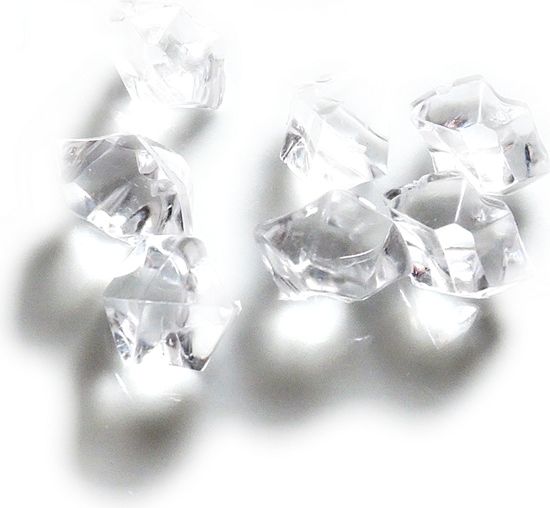 Hrací kameny - krystaly - křišťál - obrázek 1