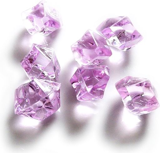 Hrací kameny - krystaly - šeřík - obrázek 1