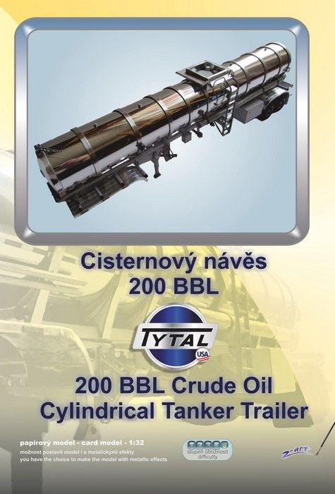 Cisternový návěs Tytal 200 BBL - obrázek 1