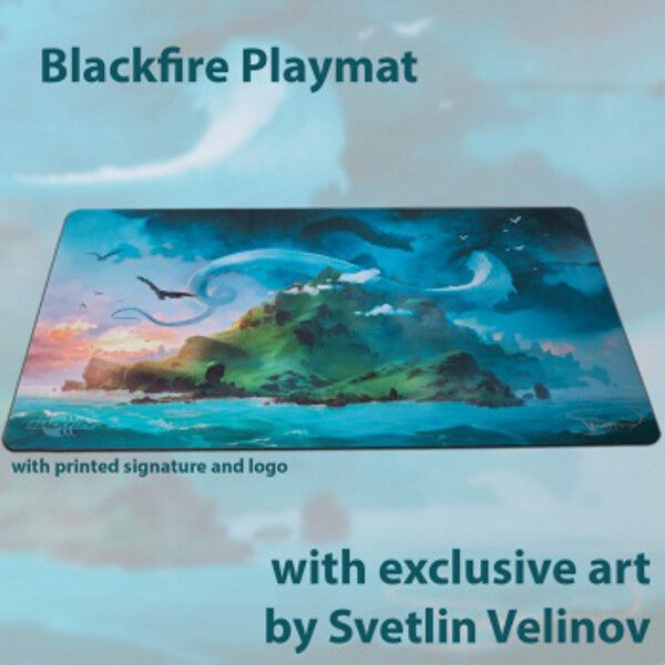 Blackfire herní podložka - Svetlin Velinov Edition Island - Ultrafine - obrázek 1