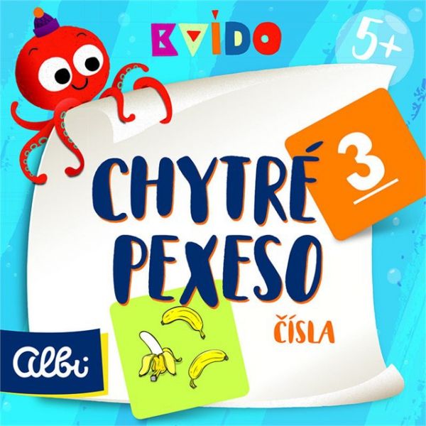 Chytré pexeso Kvído: Čísla - obrázek 1