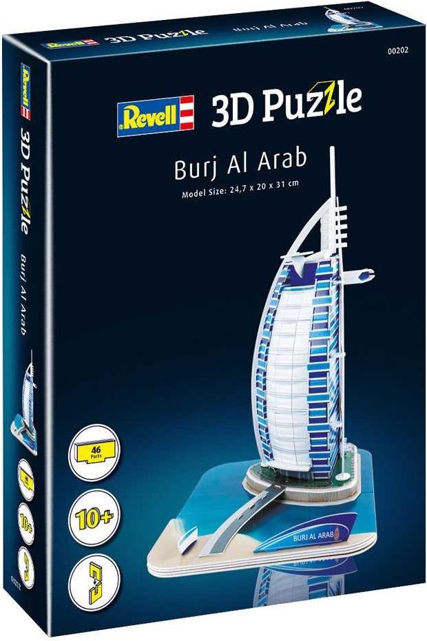 Revell 3D Puzzle Burj Al Arab - obrázek 1