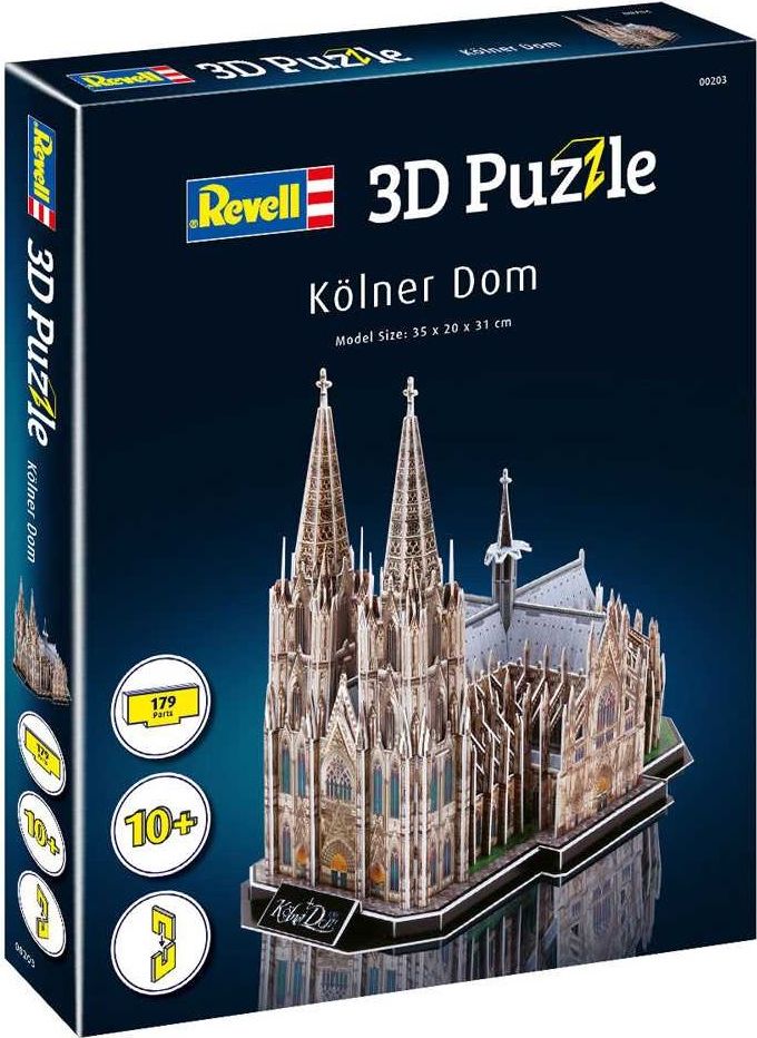 Revell 3D Puzzle Cologne Cathedral - obrázek 1
