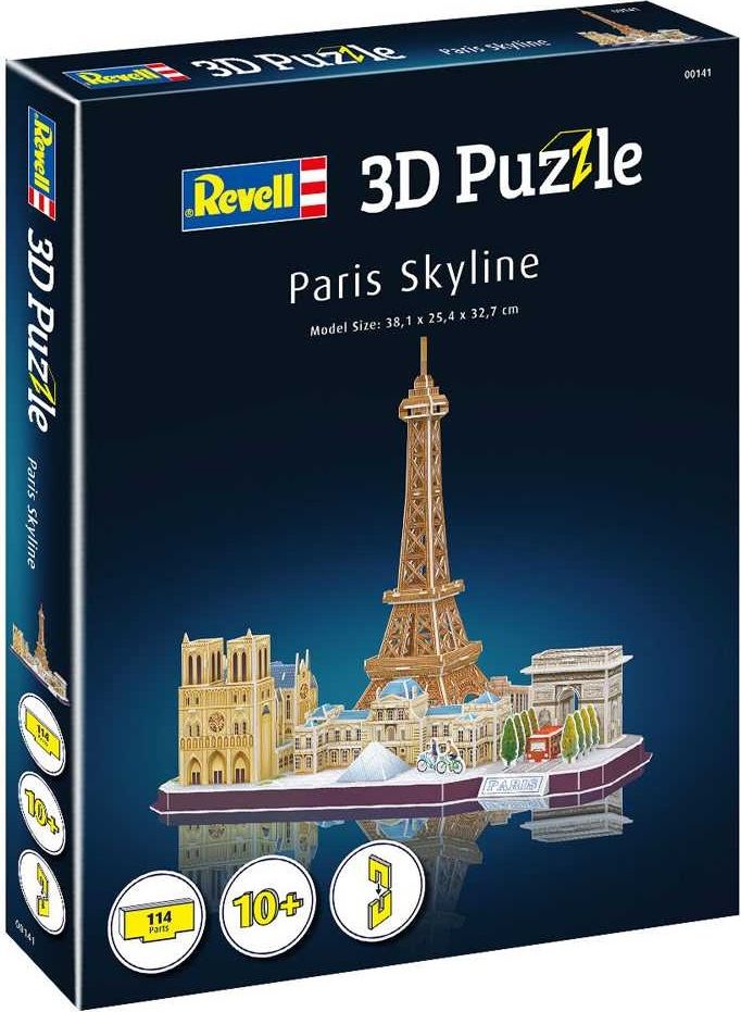 Revell 3D Puzzle Paris Skyline - obrázek 1