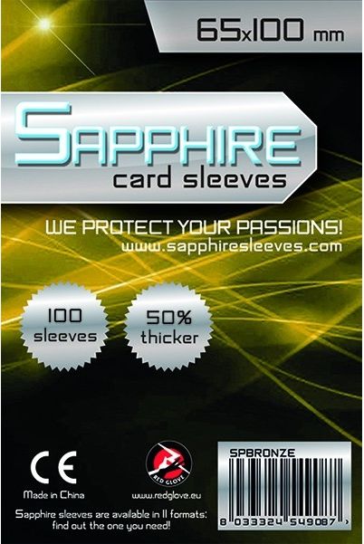 Sapphire Bronze - 100ks (65x100mm) - obrázek 1