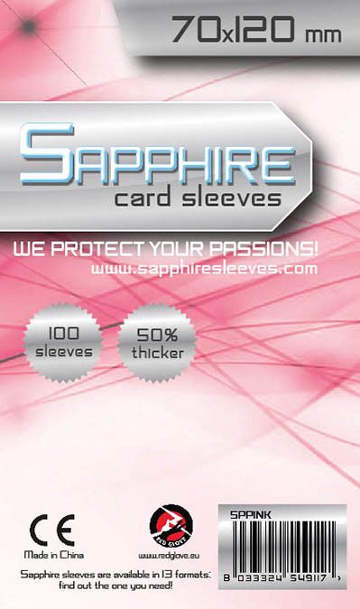 Sapphire Pink - Tarot 100 ks (70x120mm) - obrázek 1