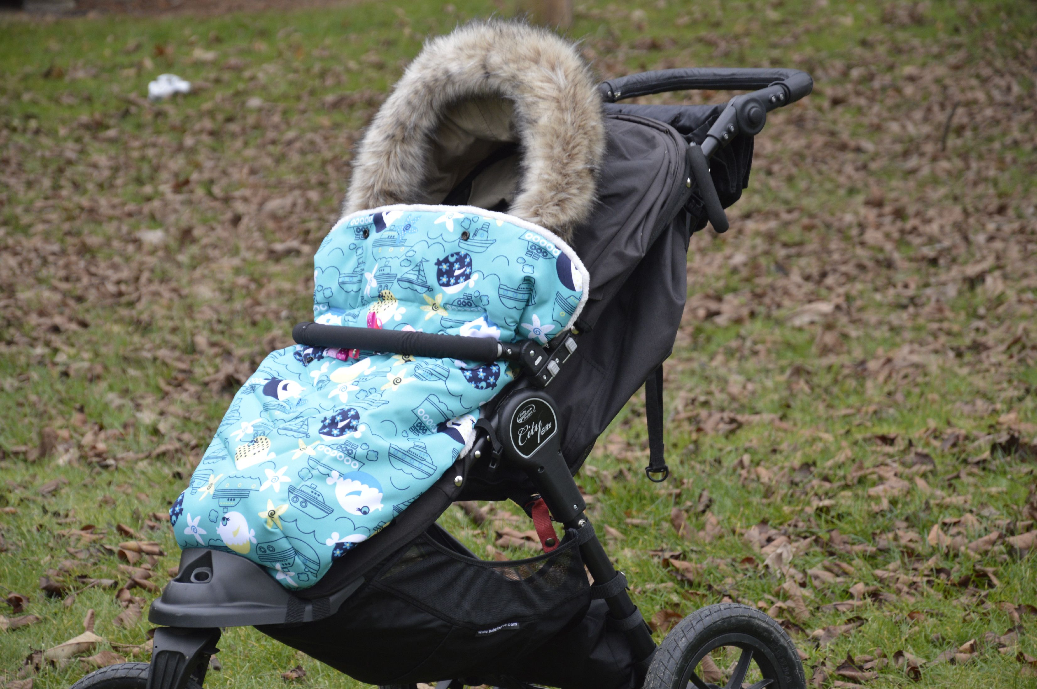 Ma-tata.cz Nánožník Varianta: podzim, zima - teplejší vatelín, fleece chlupatý - obrázek 6