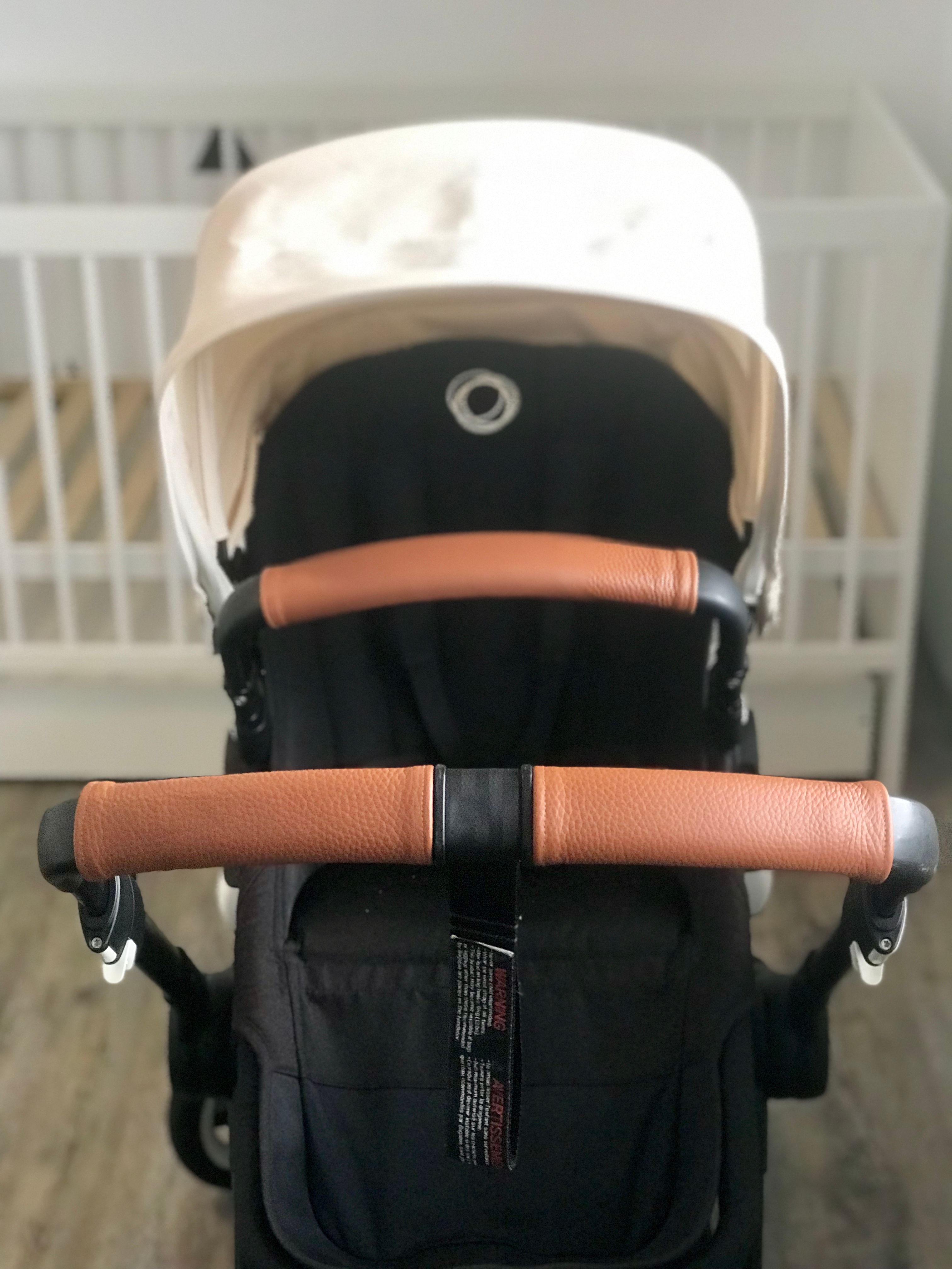 Ma-tata.cz Kožený potah na rukojeť kočárku - rodič Značka kočárku: Cybex, Barva: černá, Model kočárku: Eezy S+ - obrázek 11