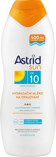 Astrid Sun hydratační mléko na opalování OF 10 400 ml - obrázek 1