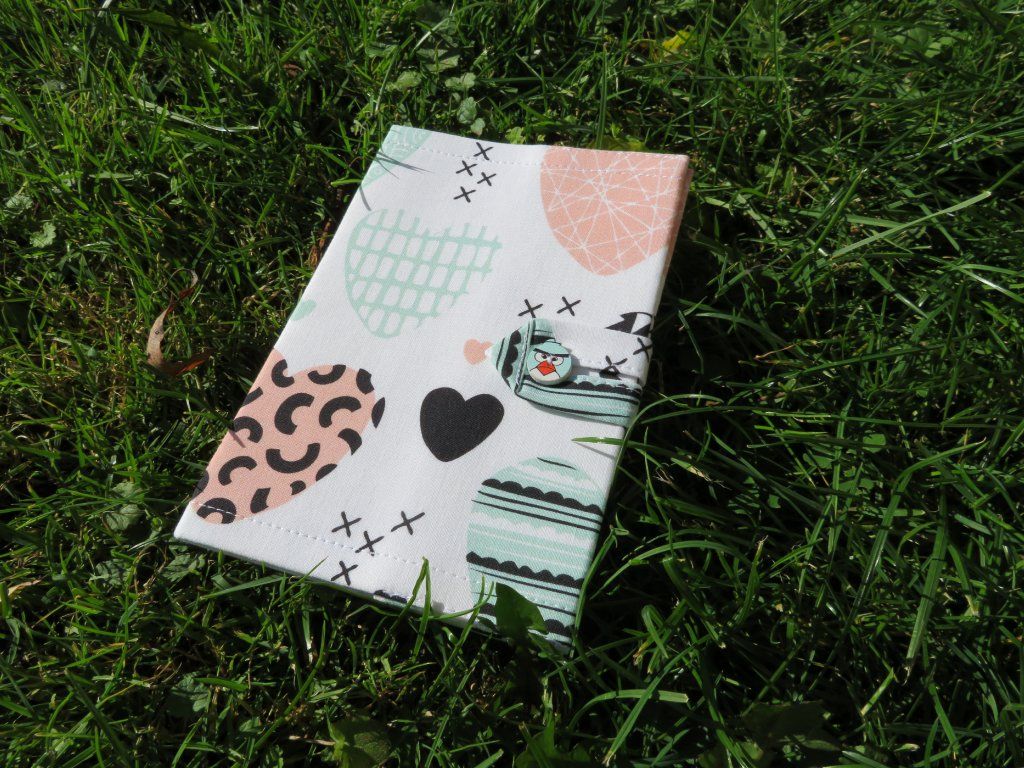 Obal na očkovací průkaz Vzor látky: Mickey Mouse šedé hlavy - obrázek 6