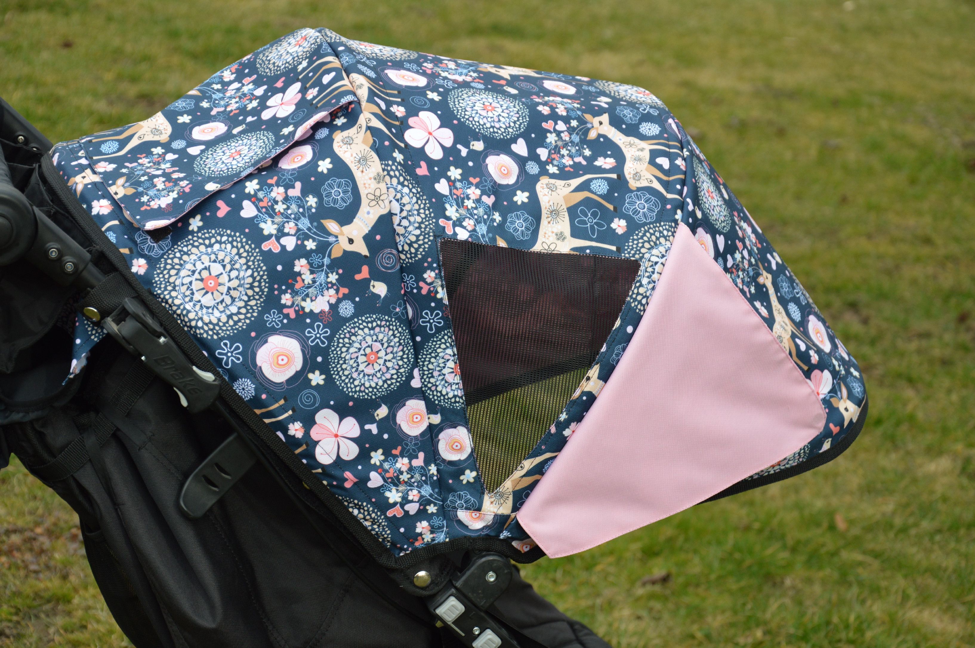 Ma-tata.cz Stříška Baby Jogger City Elite Vzor látky: na přání - obrázek 4