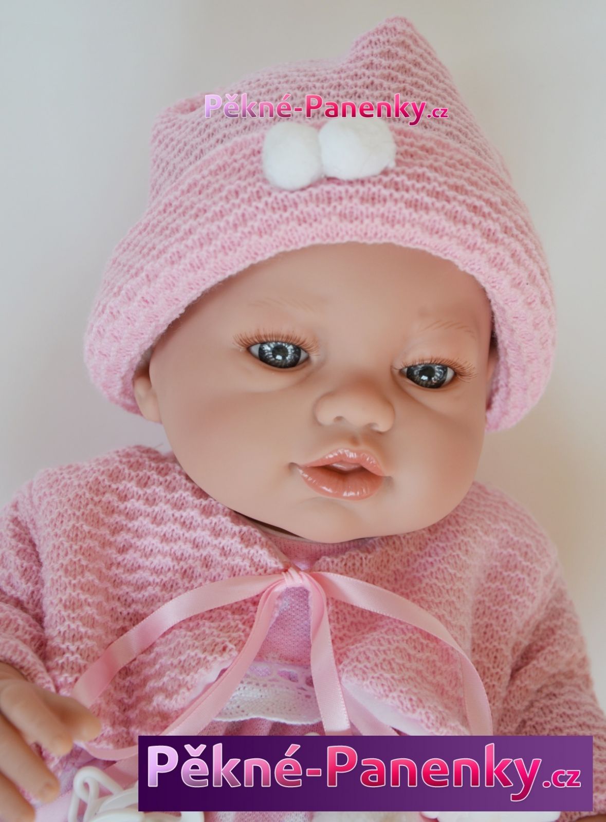 realistické miminko Berbesa Angeles s oblečkem 42 cm - obrázek 11