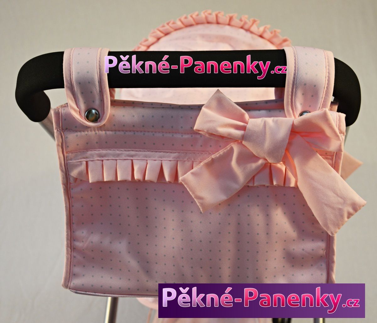 luxusní kvalitní kočárek pro panenku - obrázek 9