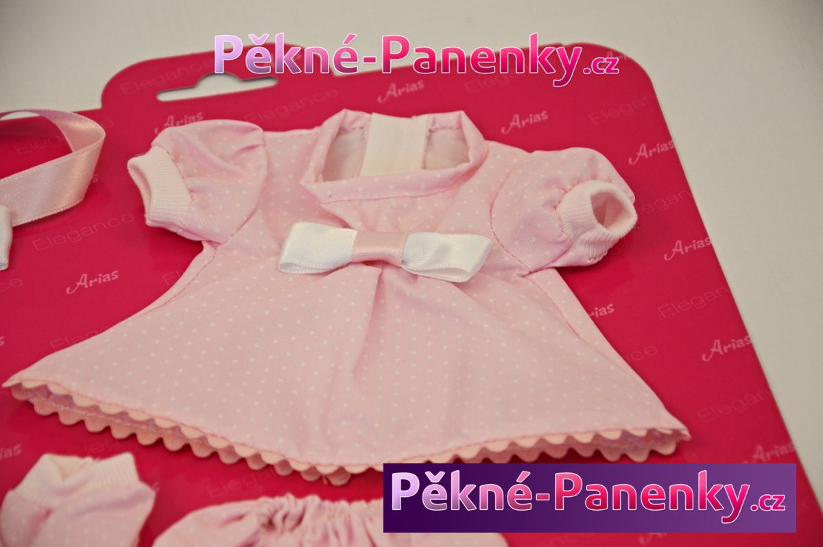 Oblečení pro panenky Arias® 33cm růžová - obrázek 3
