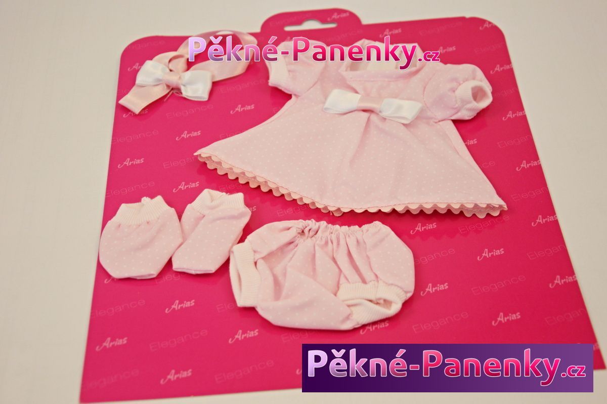 Oblečení pro panenky Arias® 33cm růžová - obrázek 6