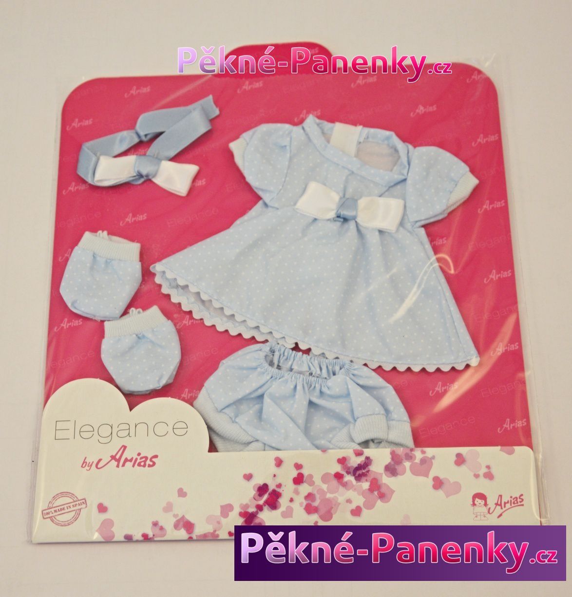 Oblečení pro panenky Arias® 33cm modrá - obrázek 1
