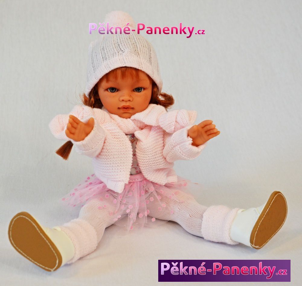 realistická panenka Antonio Juan® Emily se svetříkem 33cm - obrázek 7