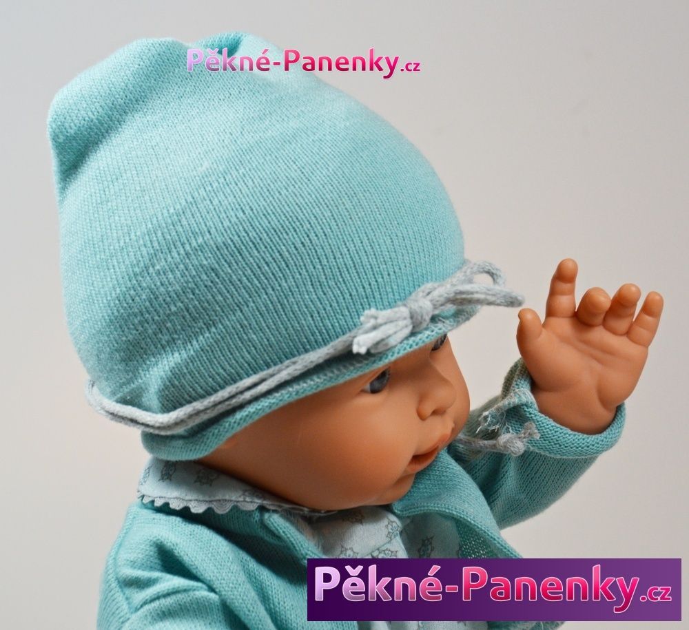 Realistická panenka D´nenes Nilo zelená 43cm - obrázek 6