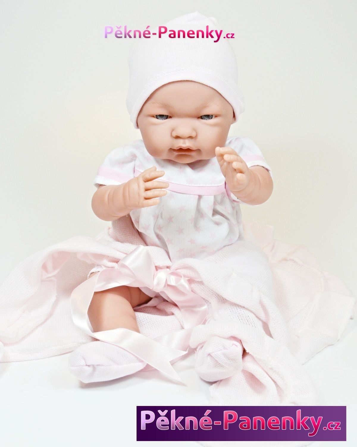 realistické miminko D´nenes Carmen 43cm - obrázek 3