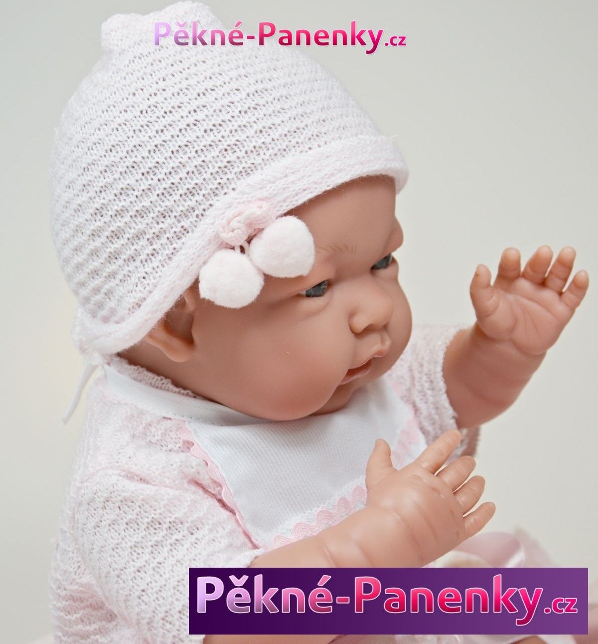 realistické miminko D´nenes Dolores 43cm - obrázek 3
