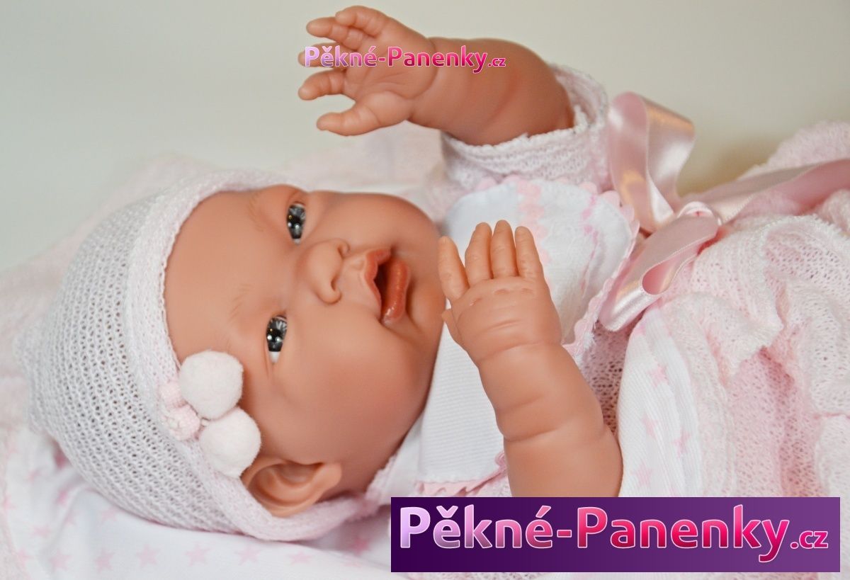 realistické miminko D´nenes Dolores 43cm - obrázek 4