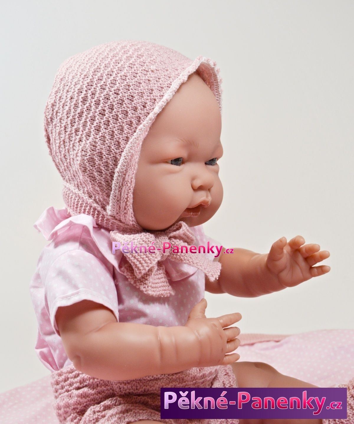 realistické miminko D´nenes Isabel 43cm - obrázek 1