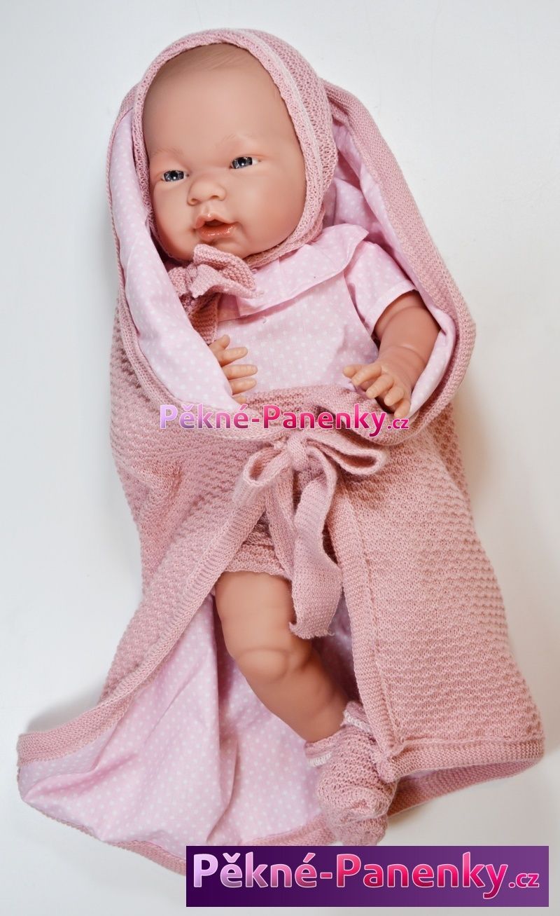 realistické miminko D´nenes Isabel 43cm - obrázek 2