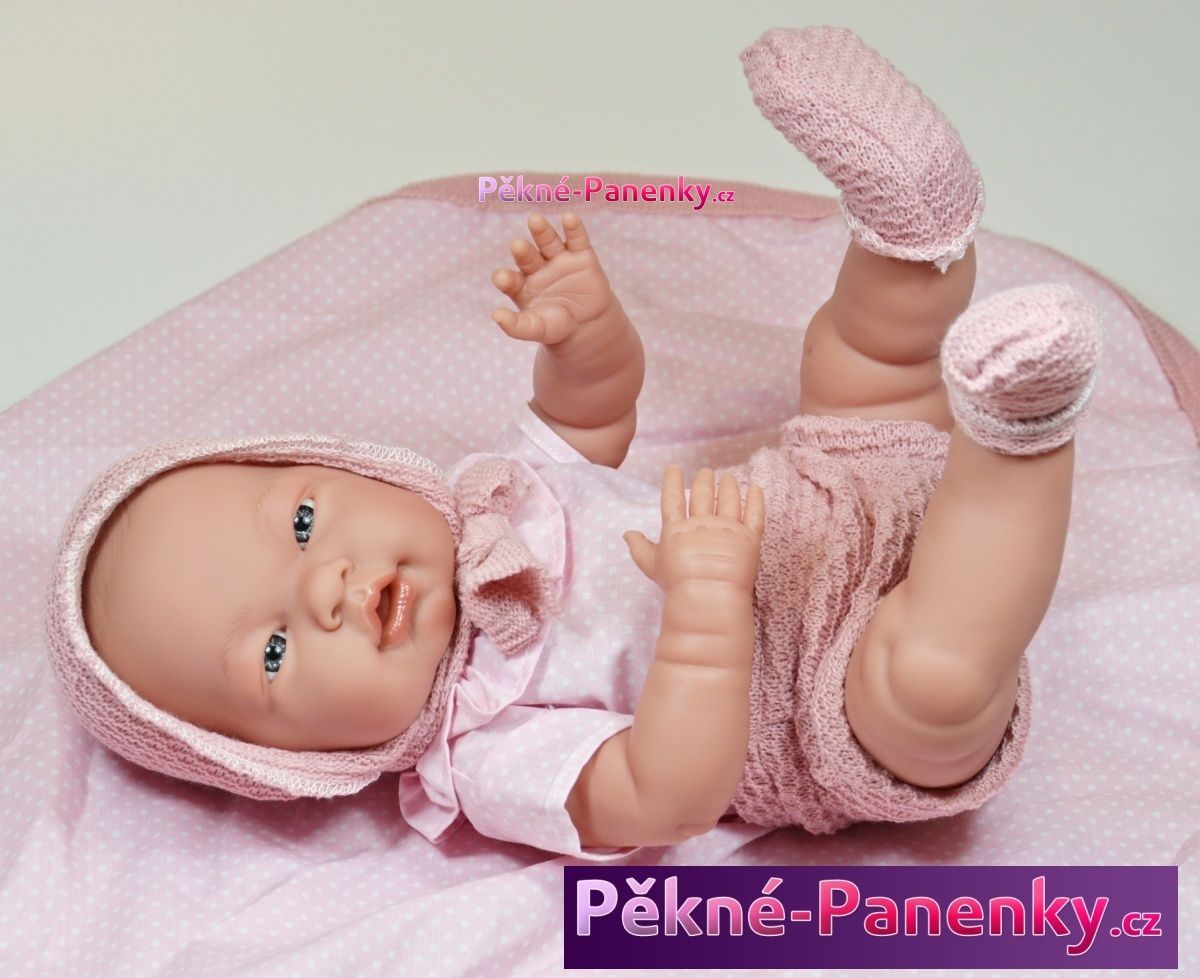 realistické miminko D´nenes Isabel 43cm - obrázek 3
