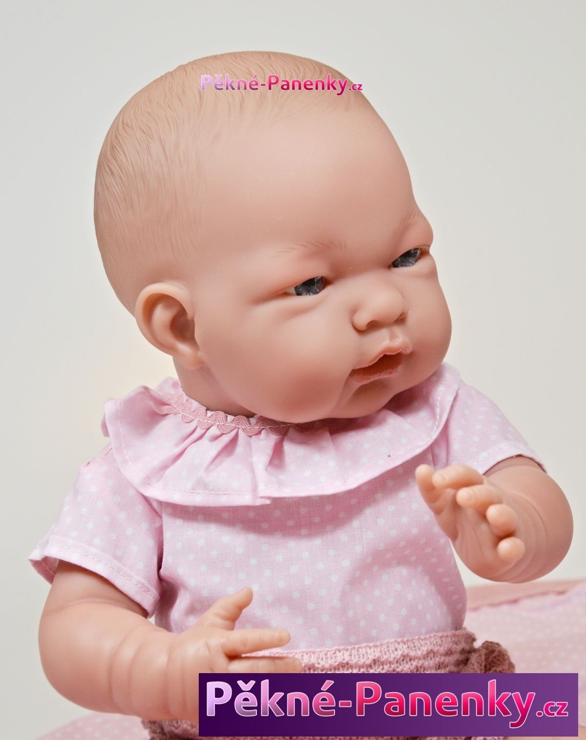 realistické miminko D´nenes Isabel 43cm - obrázek 6