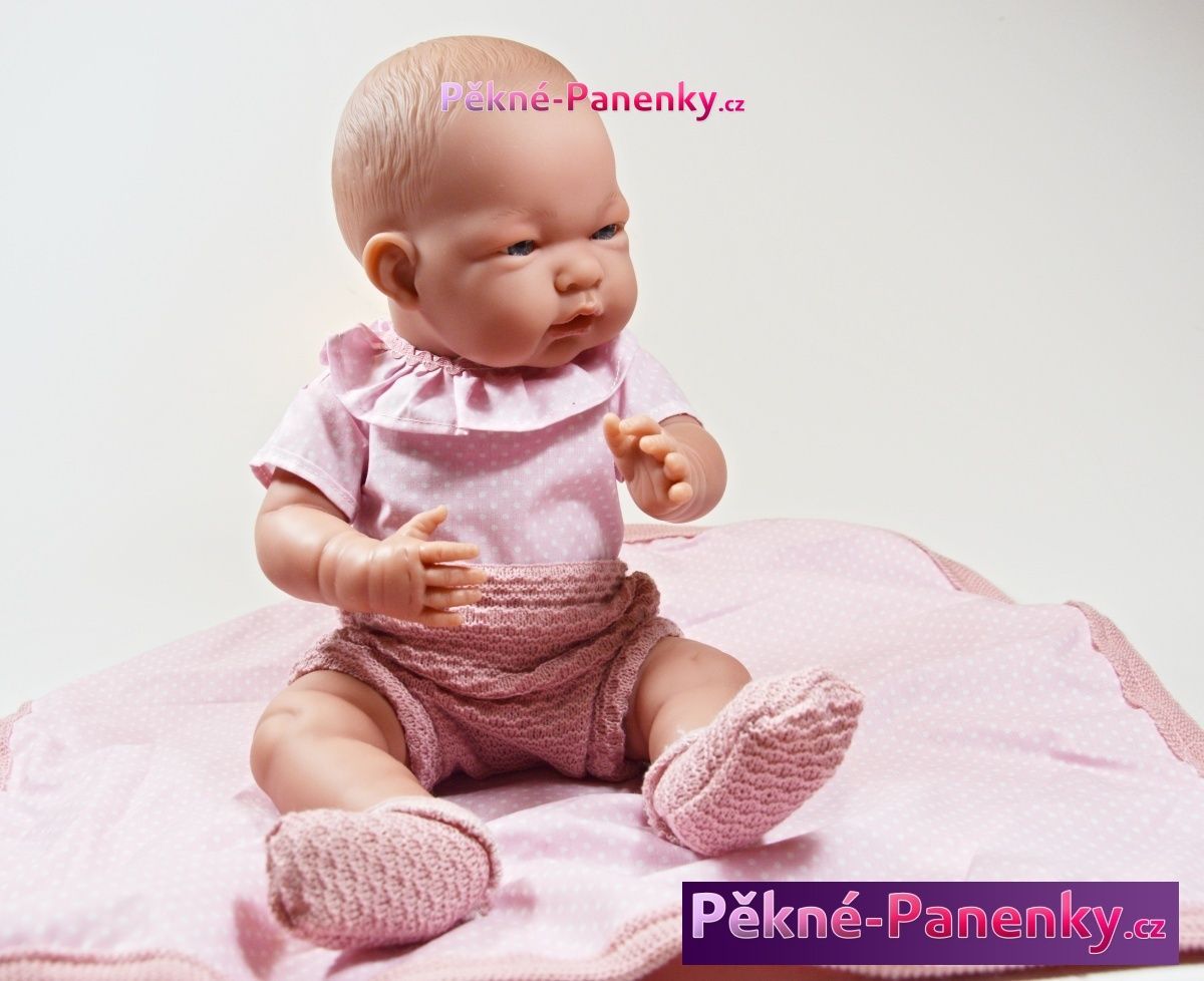 realistické miminko D´nenes Isabel 43cm - obrázek 8