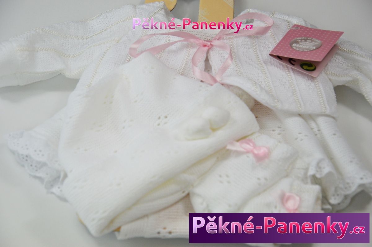 Oblečení pro panenky Berbesa® 42cm Angels bílé - obrázek 2