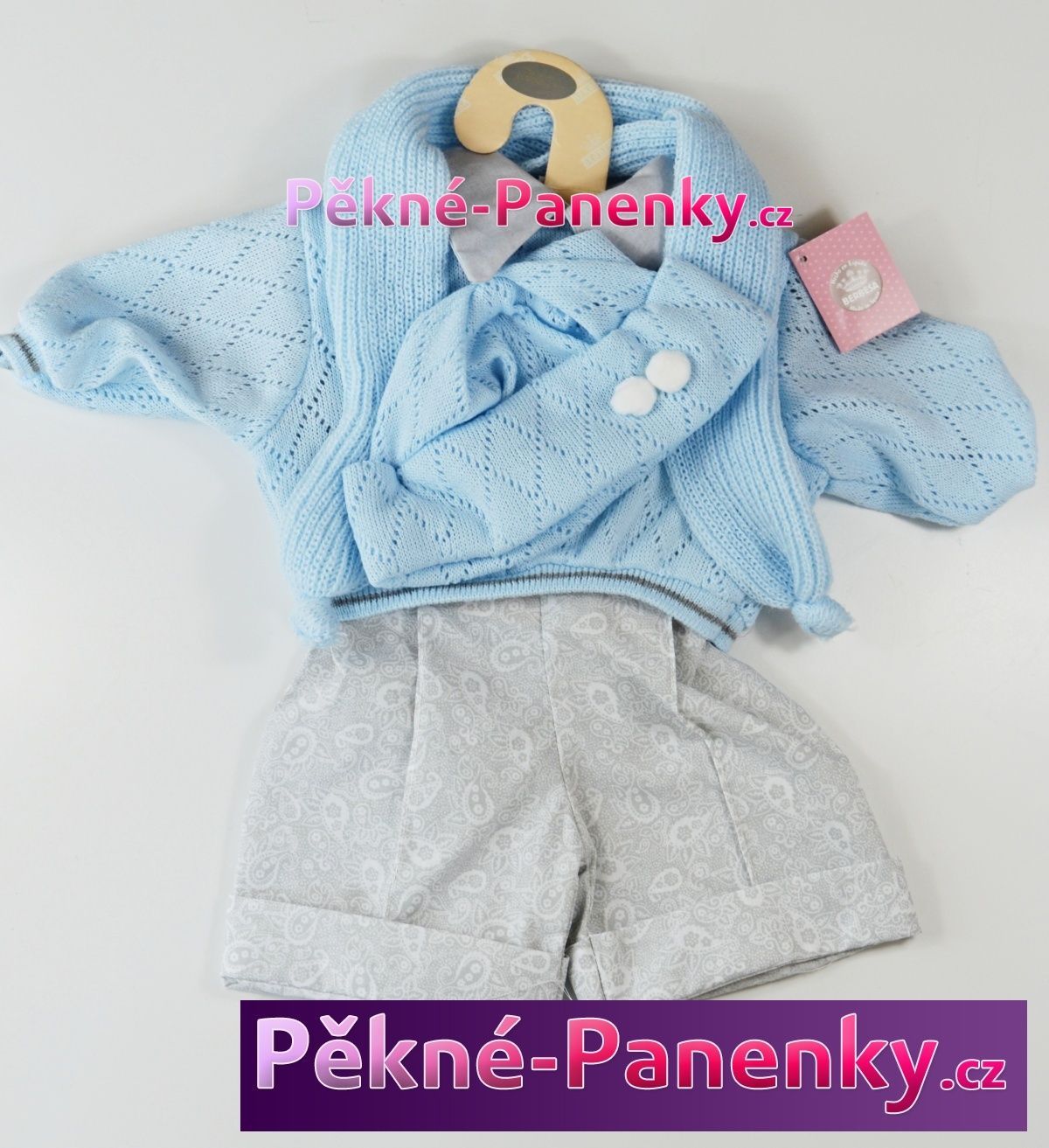 Oblečení pro panenky Berbesa® 62cm Dulzona modré - obrázek 1