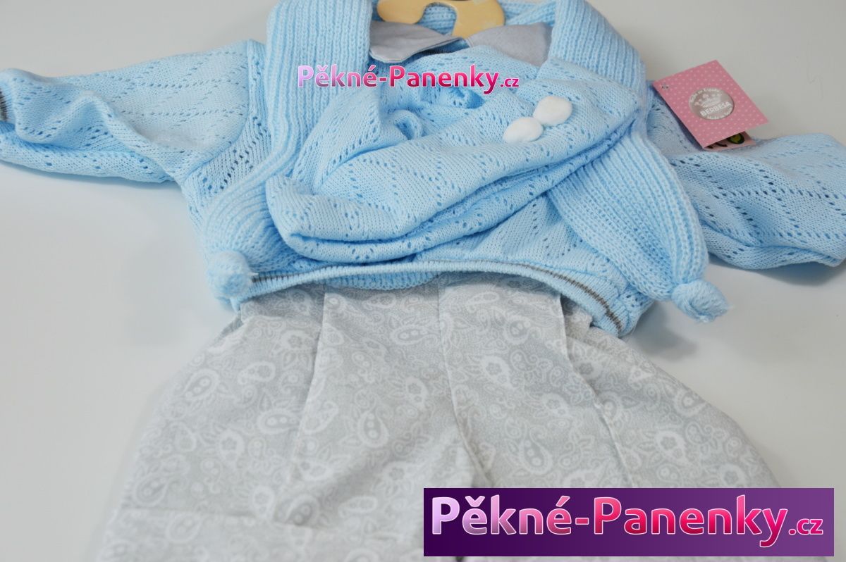 Oblečení pro panenky Berbesa® 62cm Dulzona modré - obrázek 2