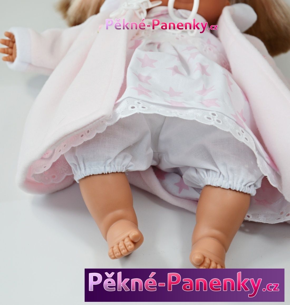 Mluvící panenka Toyse® Lisa růžová 38cm - obrázek 7