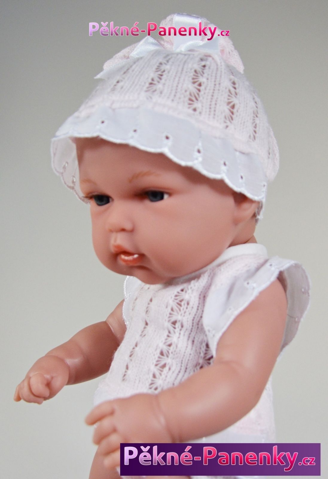 Realistické miminko Arias® Natal se zavinovačkou 33cm - obrázek 5