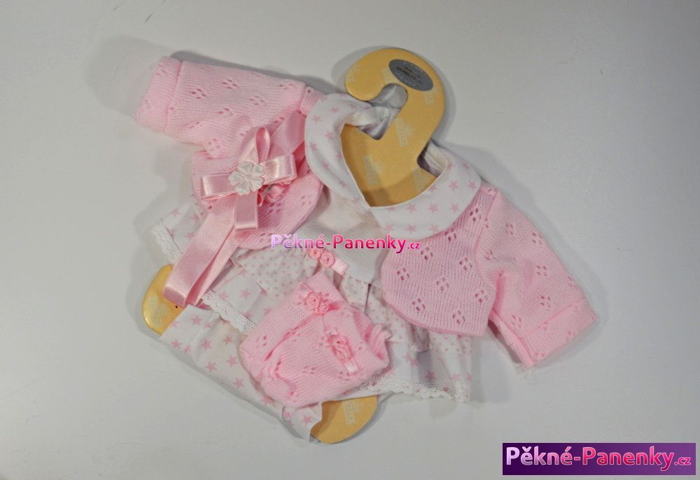Oblečení pro panenky Berbesa® 42cm Angels růžovo-bíle - obrázek 1